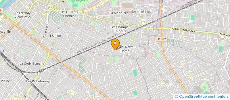 localisation de l'entreprise DE JESUS à SARTROUVILLE