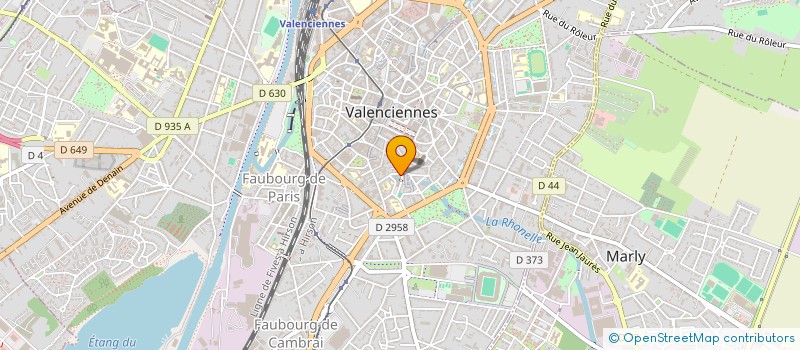 localisation de l'entreprise DE JEUNES DESIGNERS à VALENCIENNES