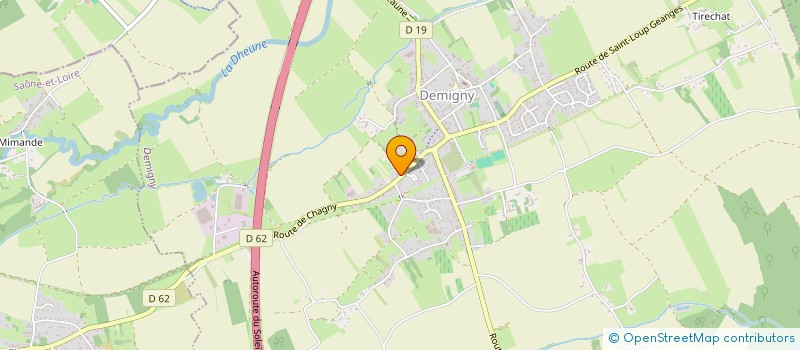 localisation de l'entreprise DE JONGE TERRASSEMENT à DEMIGNY