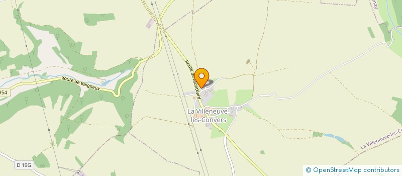 localisation de l'entreprise DE JOURS EN JOURS  JOURS-LES-BAIGNEUX