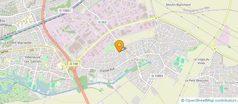 localisation de l'entreprise DE JUAN MESLIN  PERIGNY