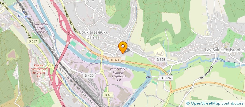 localisation de l'entreprise DE JUCLAZ  LAY-SAINT-CHRISTOPHE