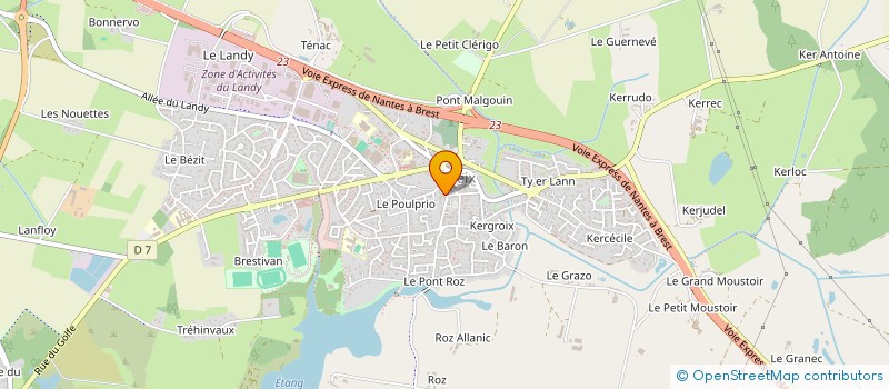 localisation de l'entreprise DE KENVERED L.V.  THEIX-NOYALO