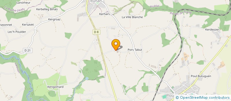 localisation de l'entreprise DE KERARZER à PLOUEC-DU-TRIEUX