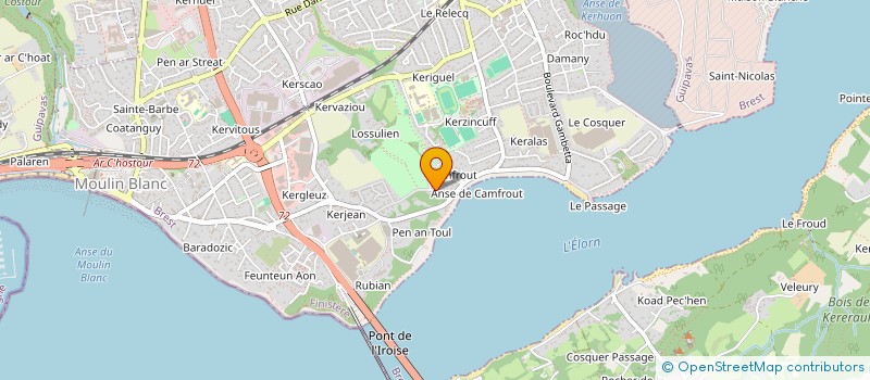 localisation de l'entreprise DE KERMINI  LE RELECQ-KERHUON