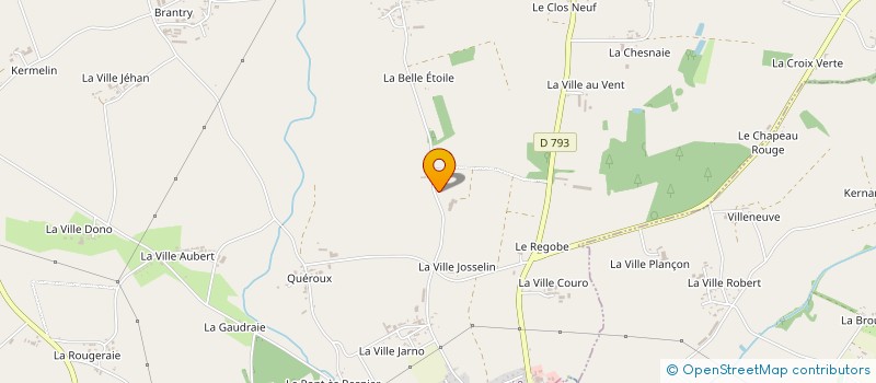 localisation de l'entreprise DE KERVALLON à FORGES DE LANOUEE