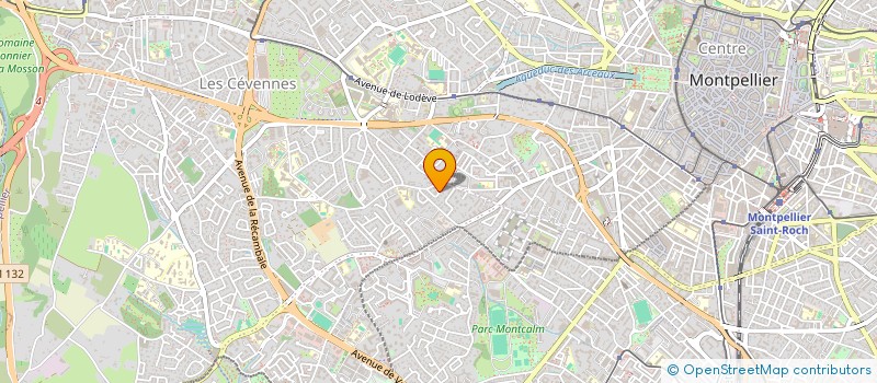 localisation de l'entreprise DE KINKELIN à MONTPELLIER