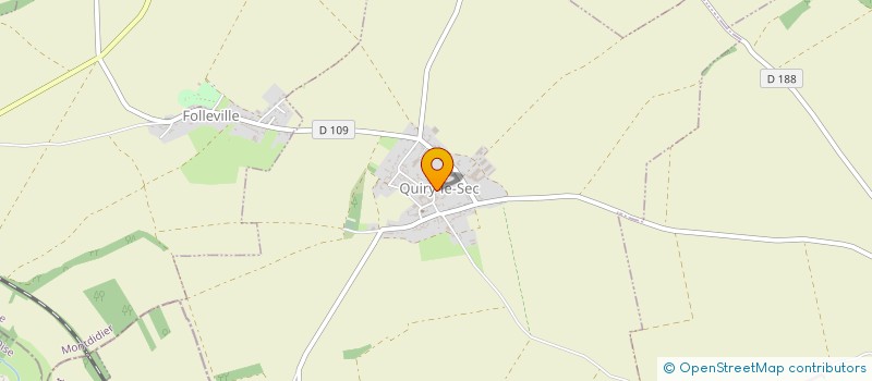 localisation de l'entreprise DE KOKER STANISLAS  QUIRY-LE-SEC