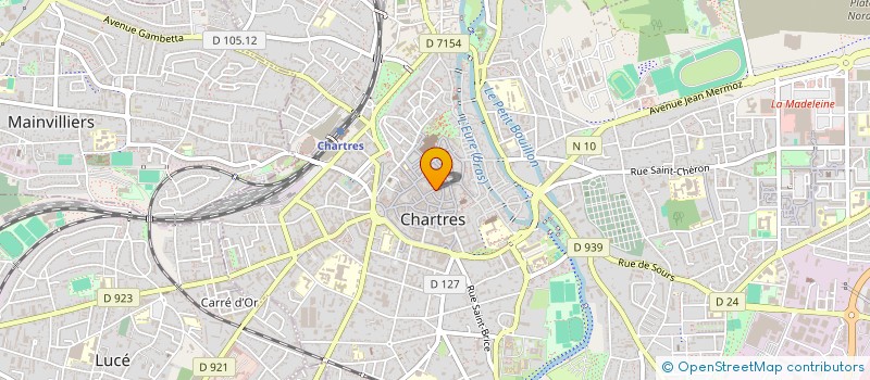 localisation de l'entreprise DE KONINCK à CHARTRES