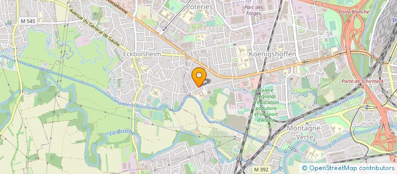 localisation de l'entreprise DE KRAV MAGA à STRASBOURG