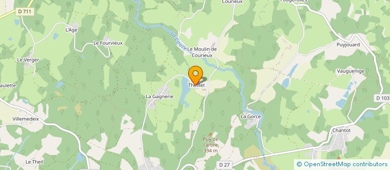 localisation de l'entreprise DE L'ABEILLE à RAZES