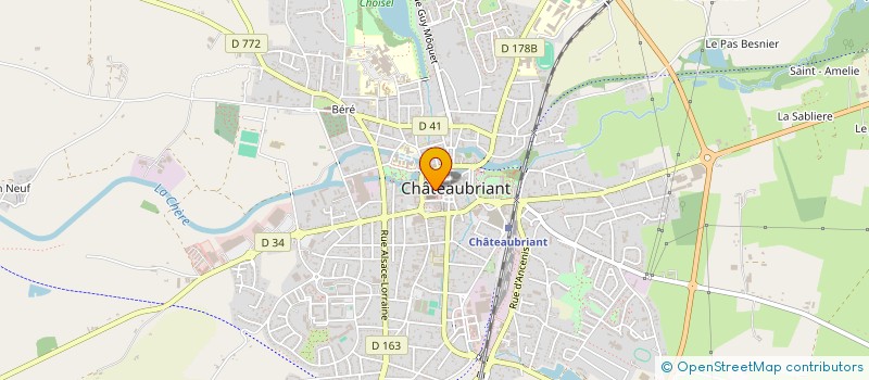 localisation de l'entreprise DE L'ABONDANCE à SAINT-AUBIN-DES-CHATEAUX