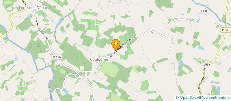 localisation de l'entreprise DE L'ADOUR à GALIAX