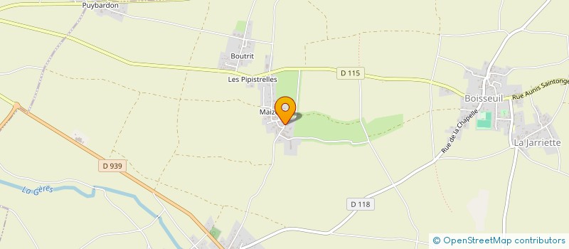 localisation de l'entreprise DE L AGAT  SAINT-MARD