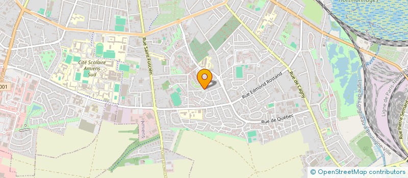 localisation de l'entreprise DE L'AIDE POUR TOUS  AMIENS