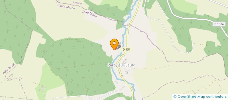 localisation de l'entreprise DE L'AIGRETTE à PAROY-SUR-SAULX
