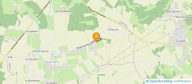 localisation de l'entreprise DE L'ALBARINE à MEXIMIEUX