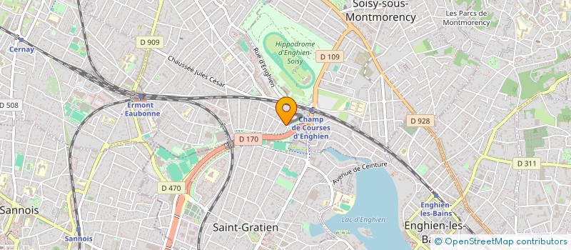 localisation de l'entreprise DE L ALLIANCE à EAUBONNE