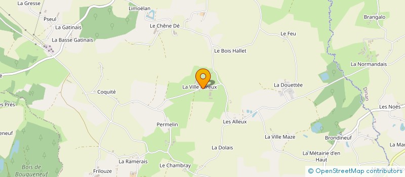 localisation de l'entreprise DE L AMBRE à SEVIGNAC