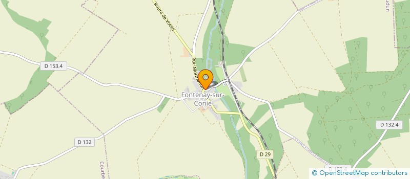 localisation de l'entreprise DE L'ARCHE à FONTENAY-SUR-CONIE
