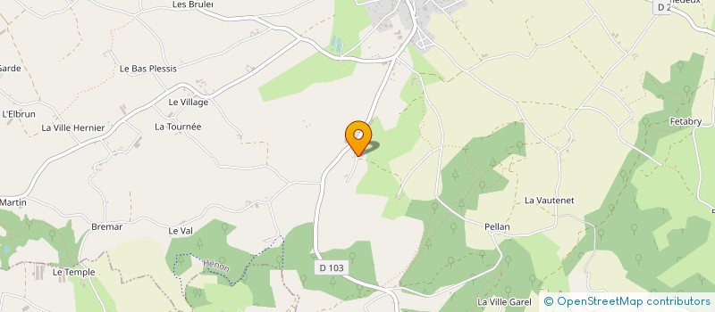 localisation de l'entreprise DE L'ARMEL  HENON