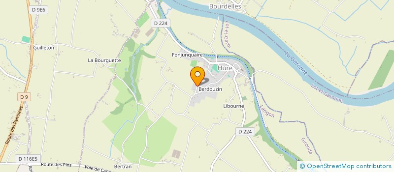 localisation de l'entreprise DE L'ATTRACTION  SAINT-SEVE