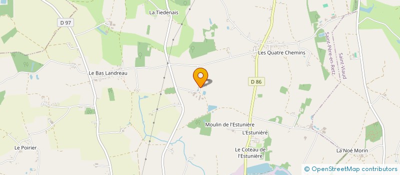 localisation de l'entreprise DE L'AUBEPINE à SAINT-PERE-EN-RETZ