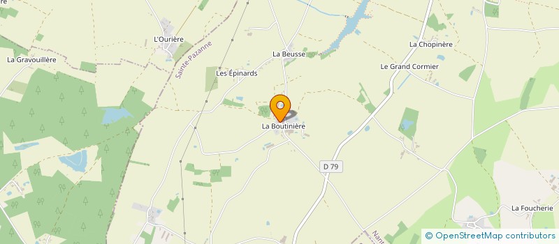 localisation de l'entreprise DE L'AUVELOIRE à SAINTE-PAZANNE