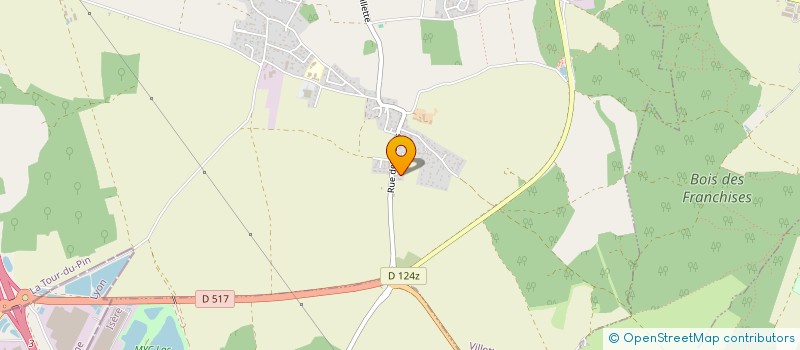 localisation de l'entreprise DE L'AVENIR  GENAS