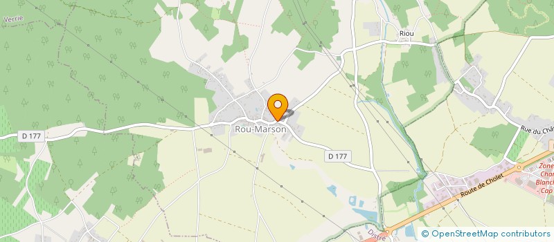 localisation de l'entreprise DE L'ECHALLIER  ROU-MARSON