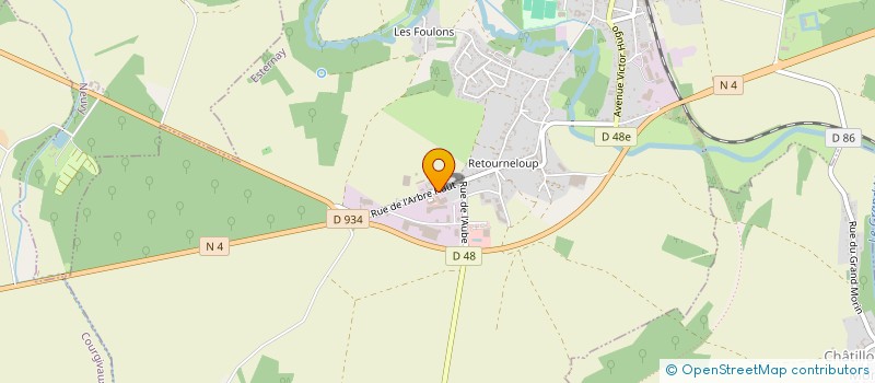 localisation de l'entreprise DE L'ECLAGE  ESTERNAY