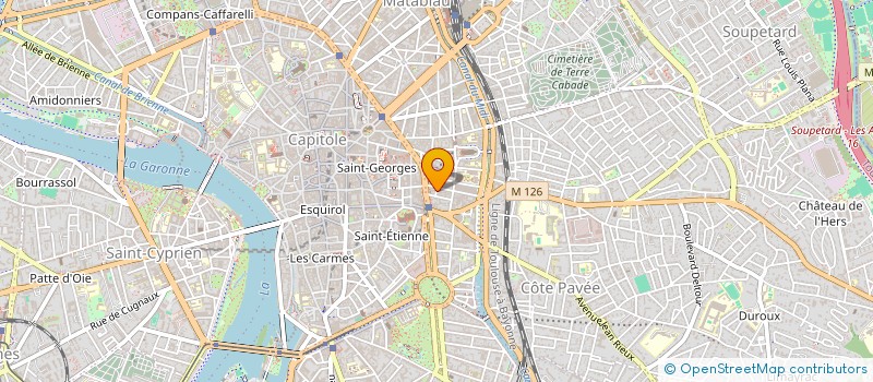 localisation de l'entreprise DE L'ECOLE A LA REUSSITE  TOULOUSE