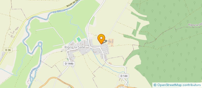 localisation de l'entreprise DE L'ECUREUIL à RIGNY-LA-SALLE