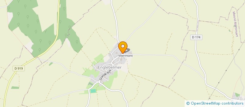 localisation de l'entreprise DE L'ECUREUIL  ENGLEBELMER