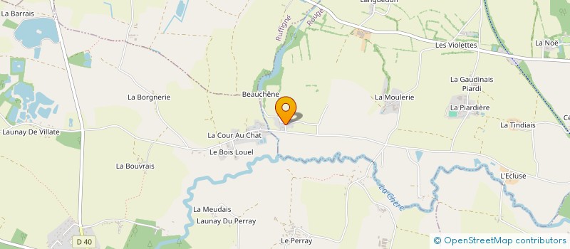 localisation de l'entreprise DE L EDEN à RUFFIGNE
