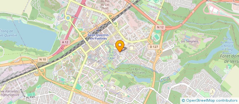 localisation de l'entreprise DE L'EGALITE  GUYANCOURT