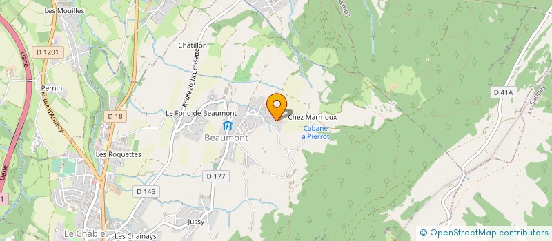 localisation de l'entreprise DE L EGLISETTE à VERGEZE