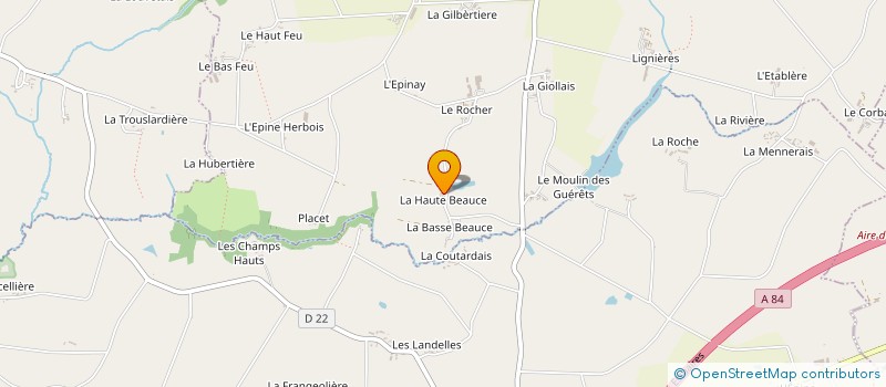 localisation de l'entreprise DE L'ENHAUT à SAINT-HILAIRE-DES-LANDES