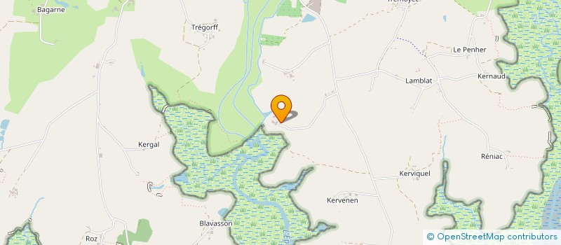 localisation de l'entreprise DE L'EPINAY  SURZUR