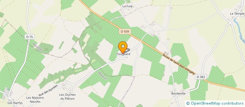localisation de l'entreprise DE L'EPINE à ROUILLAC