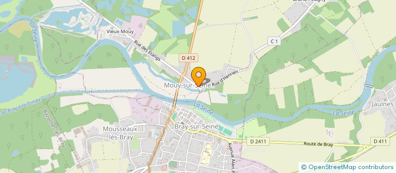 localisation de l'entreprise DE L'EPINEE à MOUY-SUR-SEINE