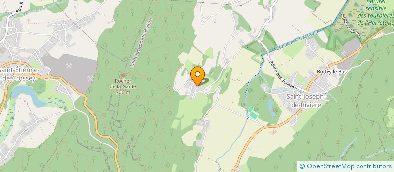 localisation de l'entreprise DE L'EPINETTE  SAINT-JOSEPH-DE-RIVIERE