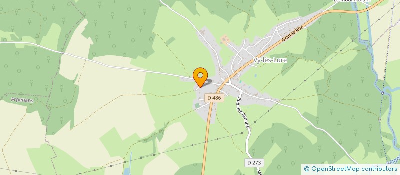 localisation de l'entreprise DE L'ERABLE  VY-LES-LURE