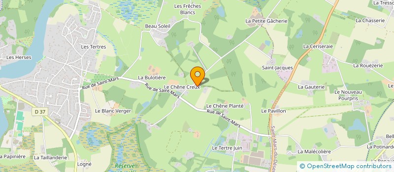 localisation de l'entreprise DE L'ERDRE  SUCE-SUR-ERDRE