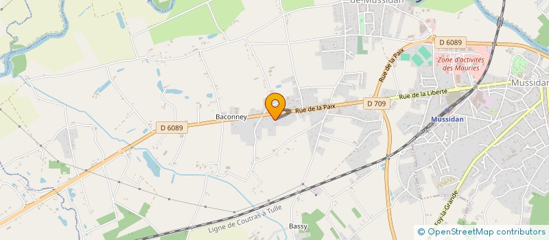 localisation de l'entreprise DE L ESCURIE  SAINT-GERY