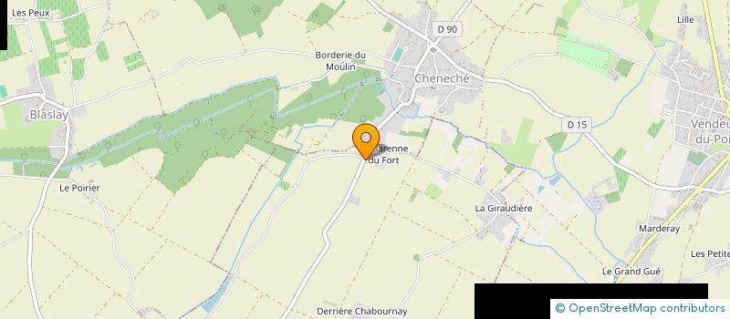 localisation de l'entreprise DE L'ESPOIR POUR MAHE  CHABOURNAY