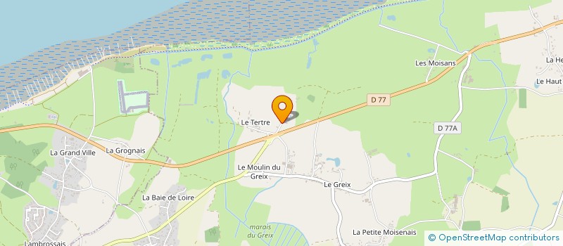 localisation de l'entreprise DE L'ESTUAIRE  CORSEPT