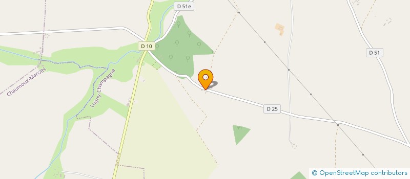 localisation de l'entreprise DE L'HEURE  LUGNY-CHAMPAGNE