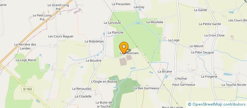 localisation de l'entreprise DE L'HIBISCUS  JANZE