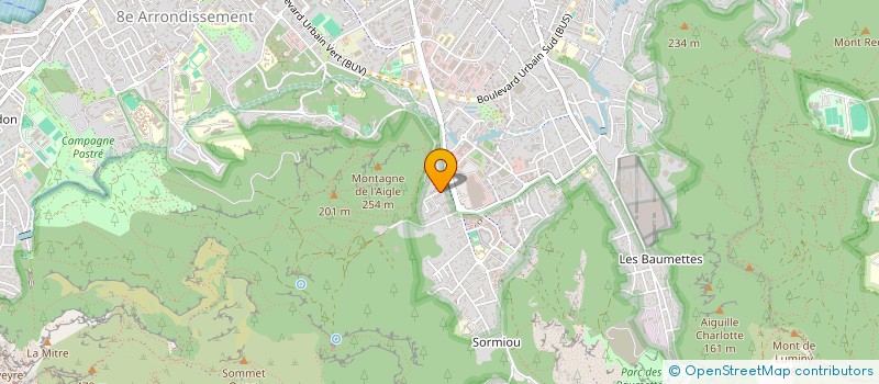 localisation de l'entreprise DE L'HUVEAUNE à MARSEILLE